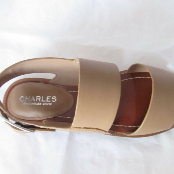 Charles by Charles David Ava Sandal Leather size 8 - Picture 2 of 7